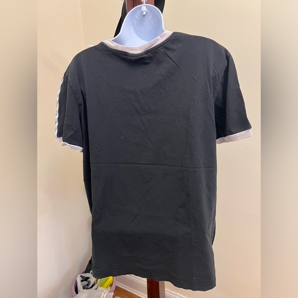 Adidas striped tee (size M) - Picture 3 of 4